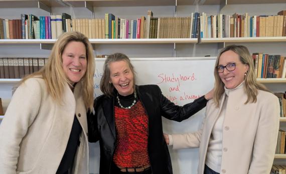 Diana Behler Memorial Lecture: Dorothee Ostmeier and Diana's daughters Diana Behler Memorial Lecture_ Dorothee Ostmeier