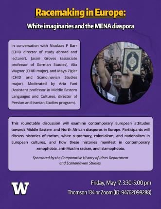 Racemaking in Europe: White imaginaries and the MENA diaspora