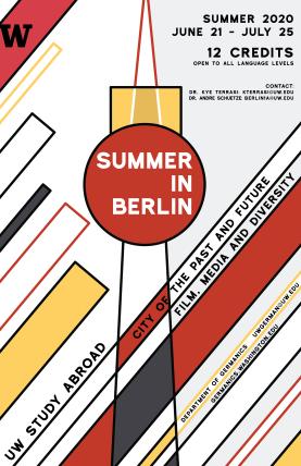 Summer in Berlin program poster
