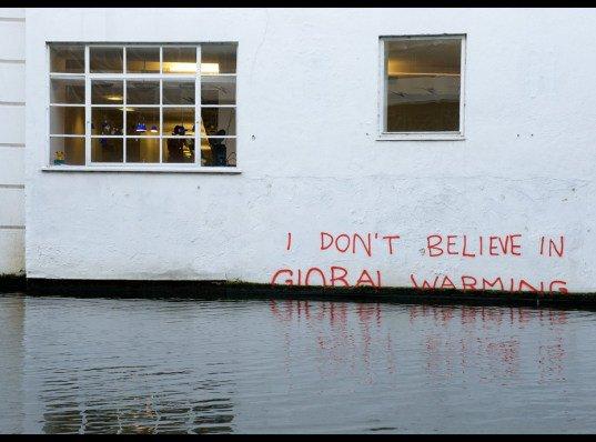I don't believe in Global Warming