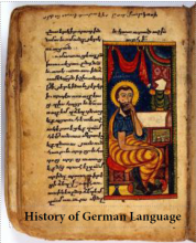 history of german language